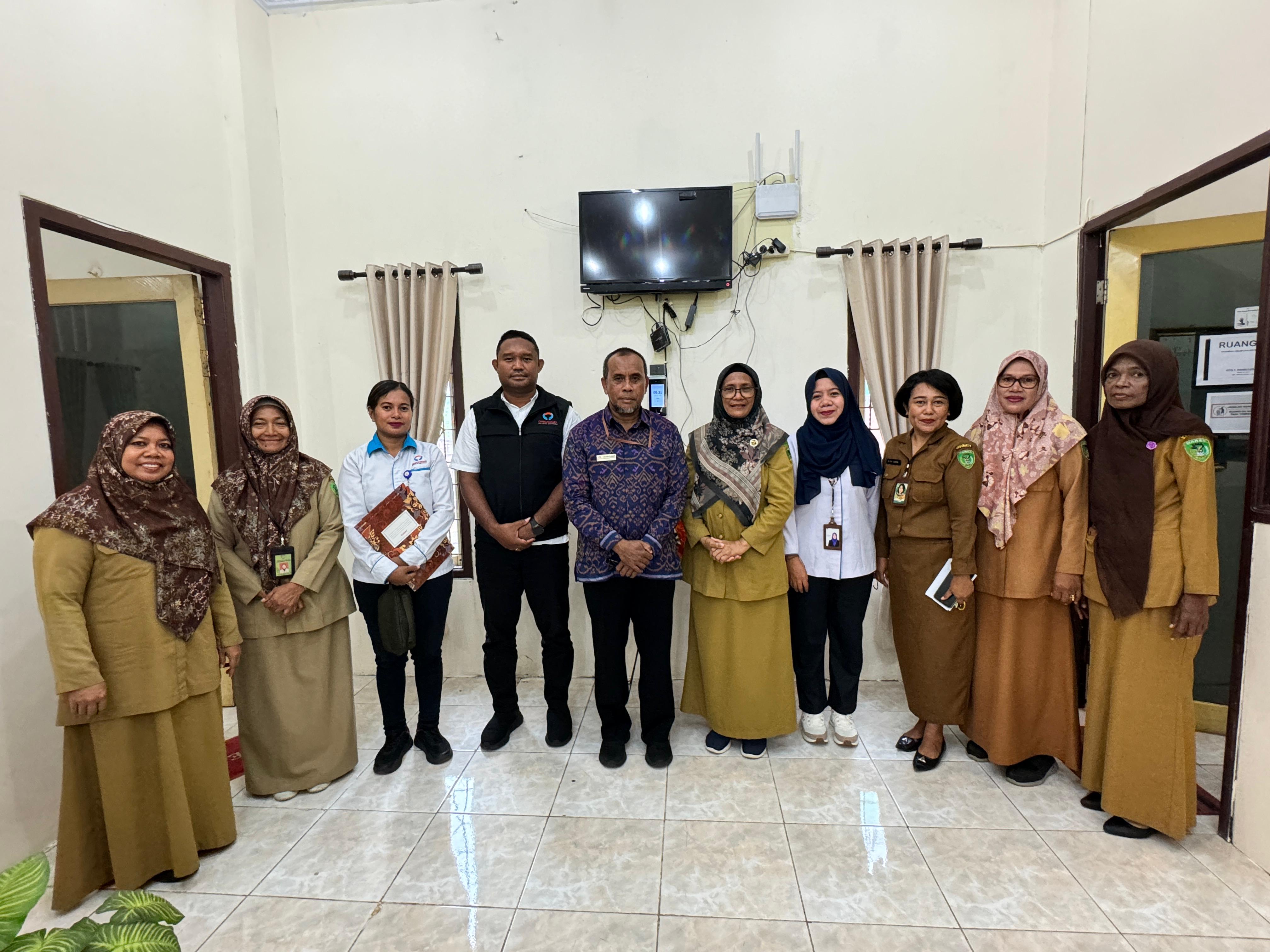 KUNJUNGAN OMBUDSMAN PADA DINAS KOPERASI DAN UKM KOTA TUAL 02 Desember 2024